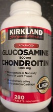 Kirkland Signature Glucosamine  Chondroitin, 280 Tablets Expiration: 10/26 