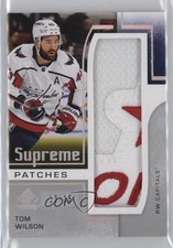 2024-25 Upper Deck SP Game Used Supreme Patch 13/15 Tom Wilson #SP-TW Patch 2d8