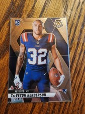 2025 Panini Mosaic Treveyon Henderson rc #278
