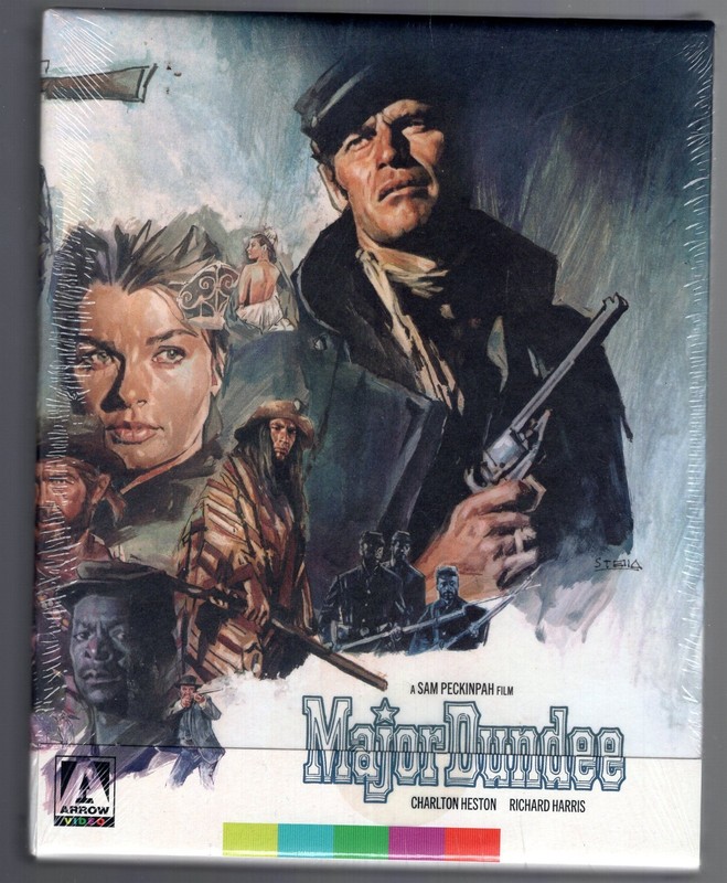 Major Dundee-Charlton Heston, SEALED blu ray;