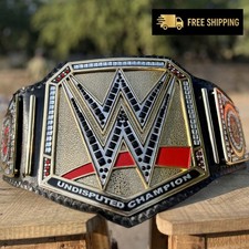 Undisputed Heavyweight Wrestling Championship Replica Title Belt 4mm Zinc NEW