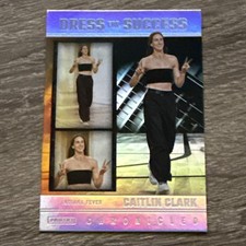 CAITLIN CLARK SILVER HOLO FOIL 2025 PANINI CHRONICLED WNBA #68