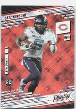 Dazz Newsome Xtra Points Gold 2021 Panini Prestige 262 NM