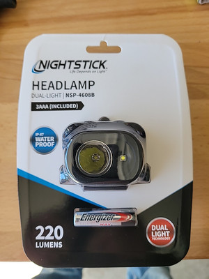 Nightstick NSP4608B Dual Light Multi Function LED Headlamp
