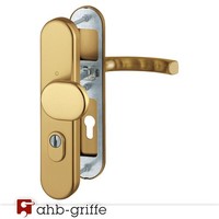 Hoppe Schutzbeschlag Luxembourg Za Alu Bronze Langschild We 8/72 Mm