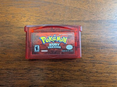 Pokemon Ruby (Nintendo Game Boy Advance, 2003) Tested, Dry Battery