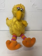 Vintage Big Bird Plush XL 34 Hasbro Softies 1985 Sesame Street Stuffed Animal