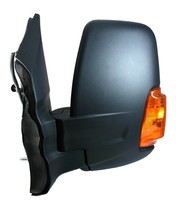 Spiegel Links FüR Ford Transit 2013- Elektrisch Glas Konvex Beheizbar Blinker Ge