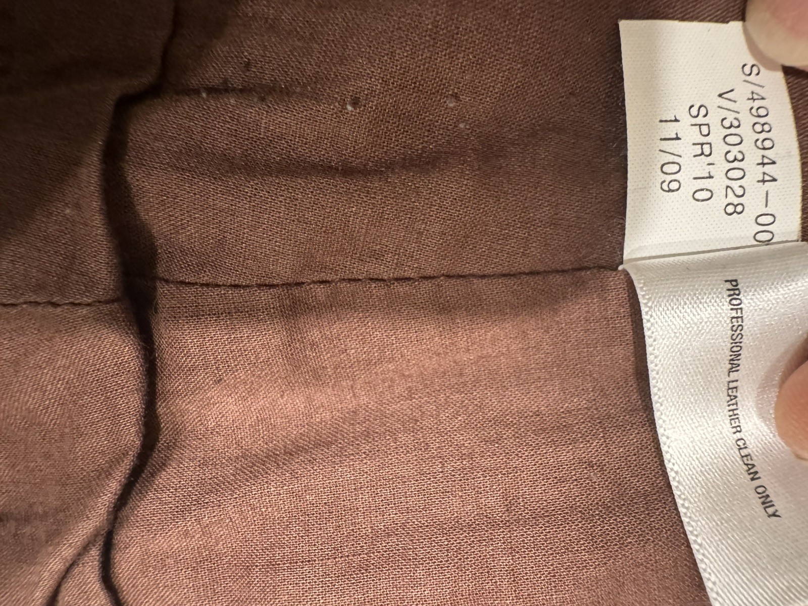 Vintage Gap  Leather Button Front Jacket Size X S… - image 8