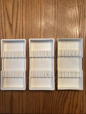 Dental Instrument Cabinet Tray Organizer Autoclavable Plastic 16 x3