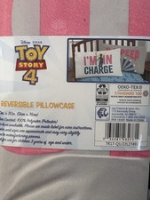 Disney Pixar Toy Story 4 Bo Peep Reversible Standard 20 x 30 Pillowcase New