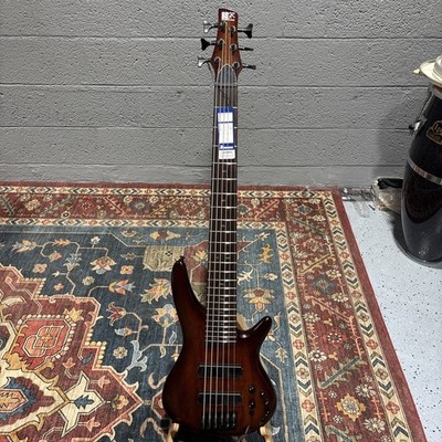 Ibanez SR506A Standard 6-String Bass Guitar, Rosewood, Mahogany