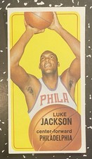 1970-71 Topps Basketball LUKE JACKSON #33 SP Philadelphia 76’ers SHORT PRINT