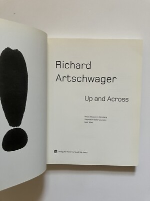 Richard Artschwager Up and Across 本 RICHARD ARTSCHWAGER, 'UP AND ACROSS' exhibition catalogue, 2001