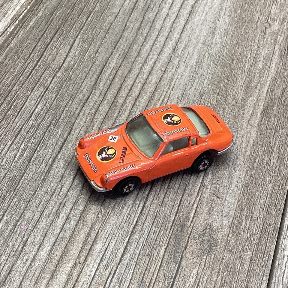 PORSCHE TARGA Turbo No 1016 Orange JAGERMEISTER Decals 36 YATMING - Image 2 of 4