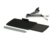 Ergotron LX Wall Keyboard Arm, Polished Aluminum Comfortable Typing 45-246-026