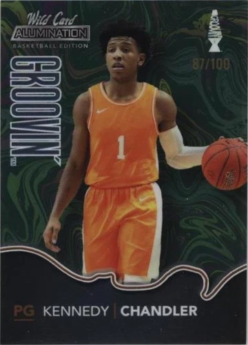 2021-22 Wild Card Alumination - Kennedy Chandler #GG-34