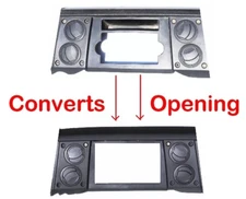 NEW Radio Stereo Double Din Dash Install Kit Bezel Fits 2006-2007 Jeep Commander