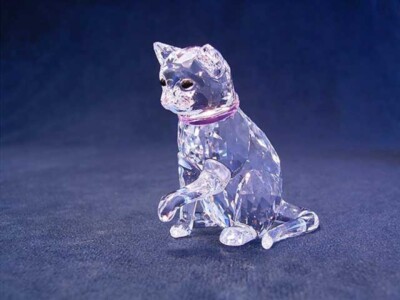 Swarovski Crystal Peaceful Countryside Mother Cat, Gift New | eBay