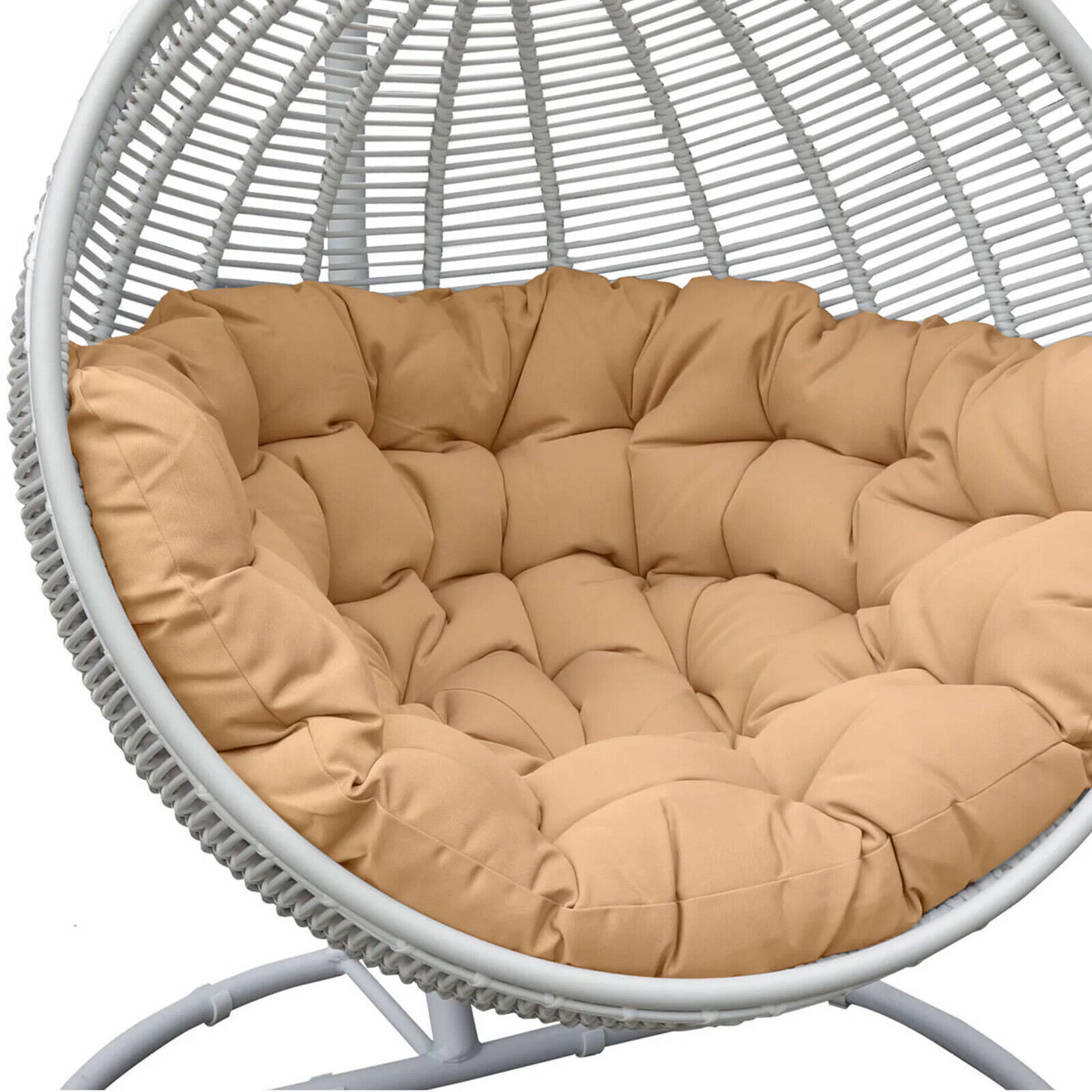 Waterproof Egg Chair Cushion 48" Papasan Chair Replacement Pad f Indoor&Outdoor