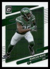 2021 Donruss Optic #74 Marcus Maye New York Jets