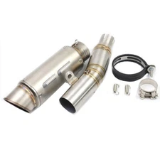 Exhaust Pipe & Middle Connect Link Pipe Whole Motorcycle For Yamaha YZF R6 06-18