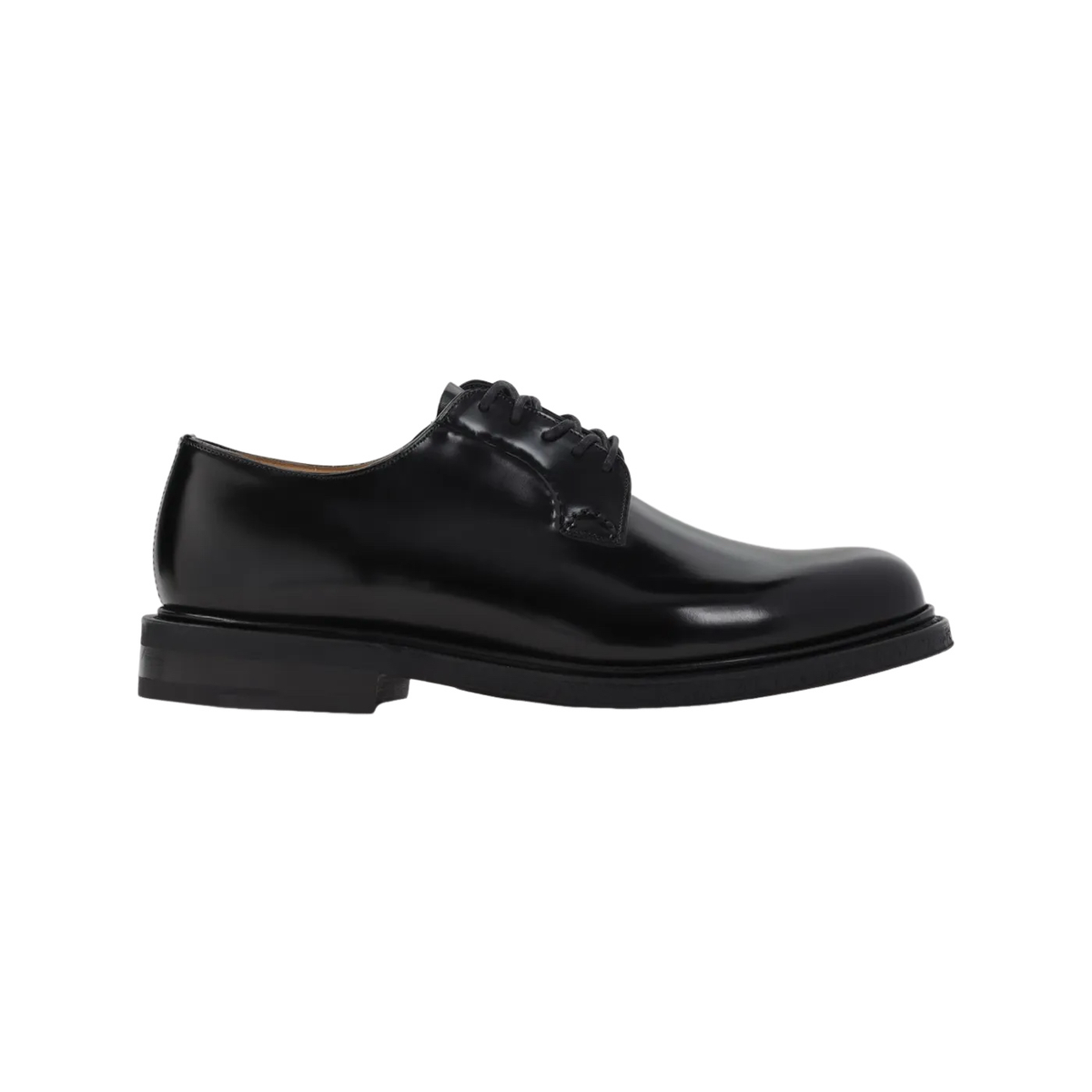 Church's Shannon Black Leather Derby Shoes New/Authentic