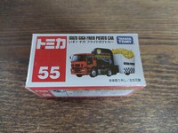 Takara Tomy Tomica No. 55 Isuzu Giga Fried Potato Car Spielzeugauto Japan
