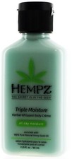 Hempz Triple Moisture Herbal Body all day Moisturizer 2.25 fl oz