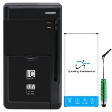 Large Capacity 3980mAh Battery Home Charger for Samsung Galaxy J7 Sky Pro S727VL