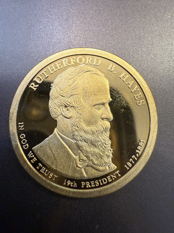 2011-S Rutherford B. Hayes Presidential Dollar Choice Gem BU PROOF -D34135