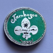 Scout Metal Badge. Jambogoa 80. 