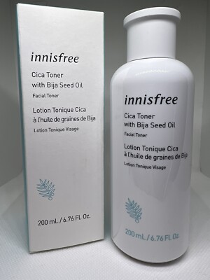Innisfree Cica Toner W/ Bija Seed Oil 200mL/6.76OZ Clarifying Face Korean Beauty