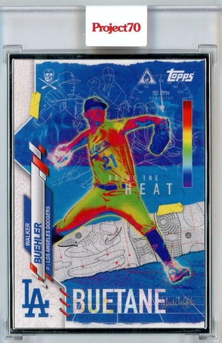 TOPPS PROJECT 70 WALKER BUEHLER SURGEON ARTIST PROOF AP 02/51 SILVER FRAME #67