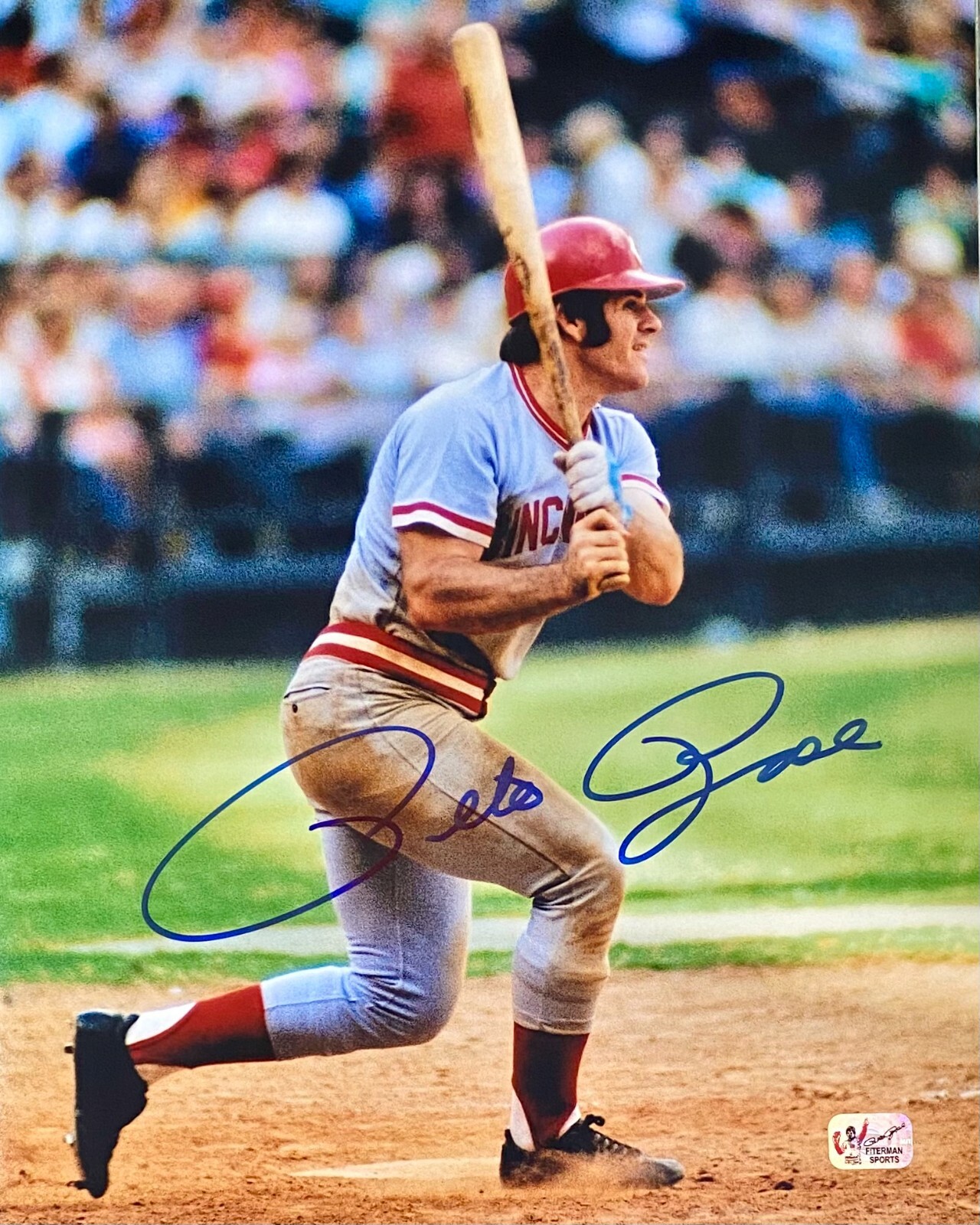 Pete Rose Autographed Signed 11x14 Photo Exclusive Hologram Reds 4 
