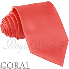 New Men's Coral Self Tie Neck tie Tie Formal Party Wedding Prom 100FF