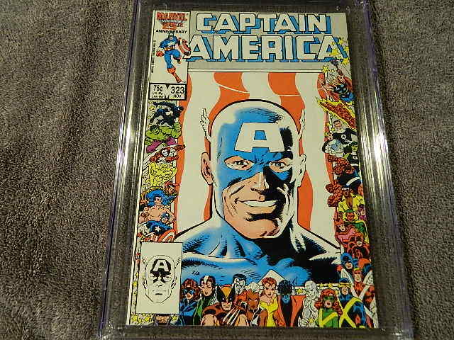 1986 MARVEL Comics CAPTAIN AMERICA #323 1st JOHN WALKER /SUPER