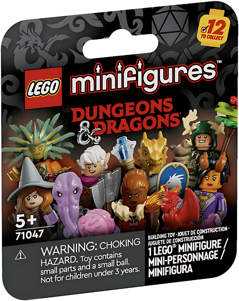 LEGO Dungeons & Dragons Tiefling Sorcerer Minifigure (71047) New