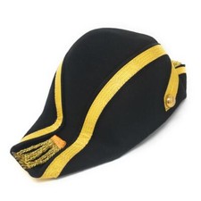 Wool Felt Bicorne Military Hat Naval Bicorn S/M/L/XL