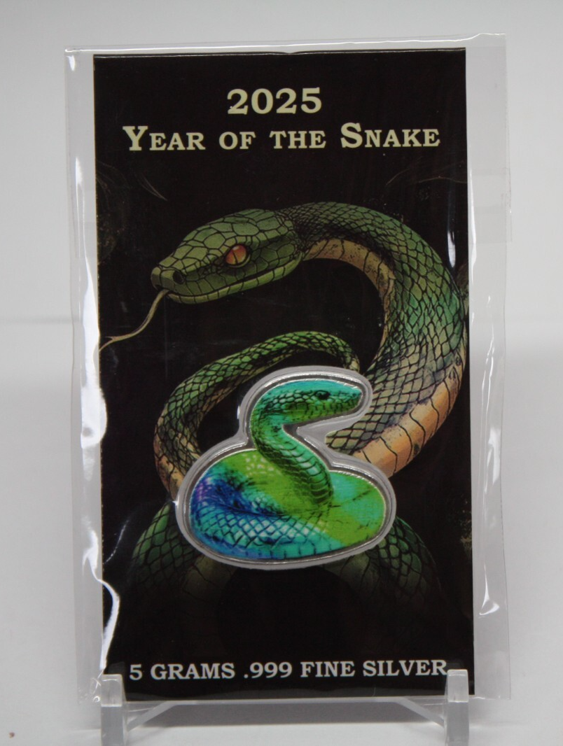 イーグル銀貨】500枚限定Year of the Wooden Snake イーグル銀貨】500