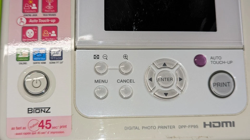 SONY Picture Station DPP-FP95 Digital Portable Photo Printer Untested - Or Parts - Image 2 of 4