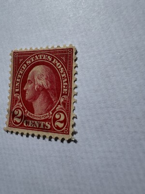 USジョージワシントン2セントレッド使用済切手 Antique George Washington Red 2 Cent Stamp Unused | eBay