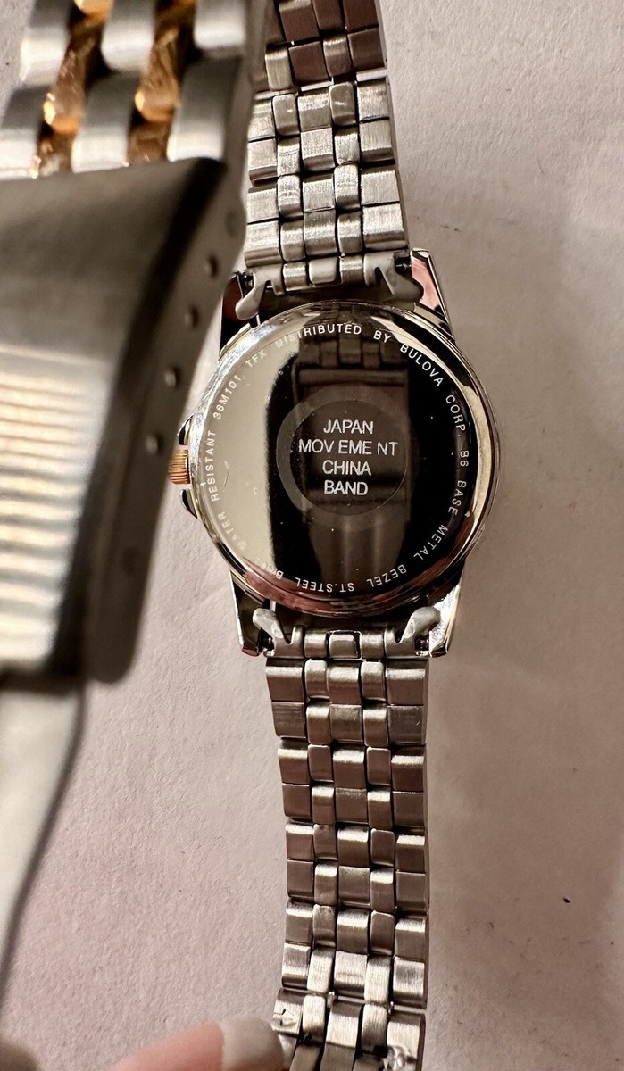 Women’s Two-Tone Bracelet Watch *BRAND NEW w/tags TFX By Bulova