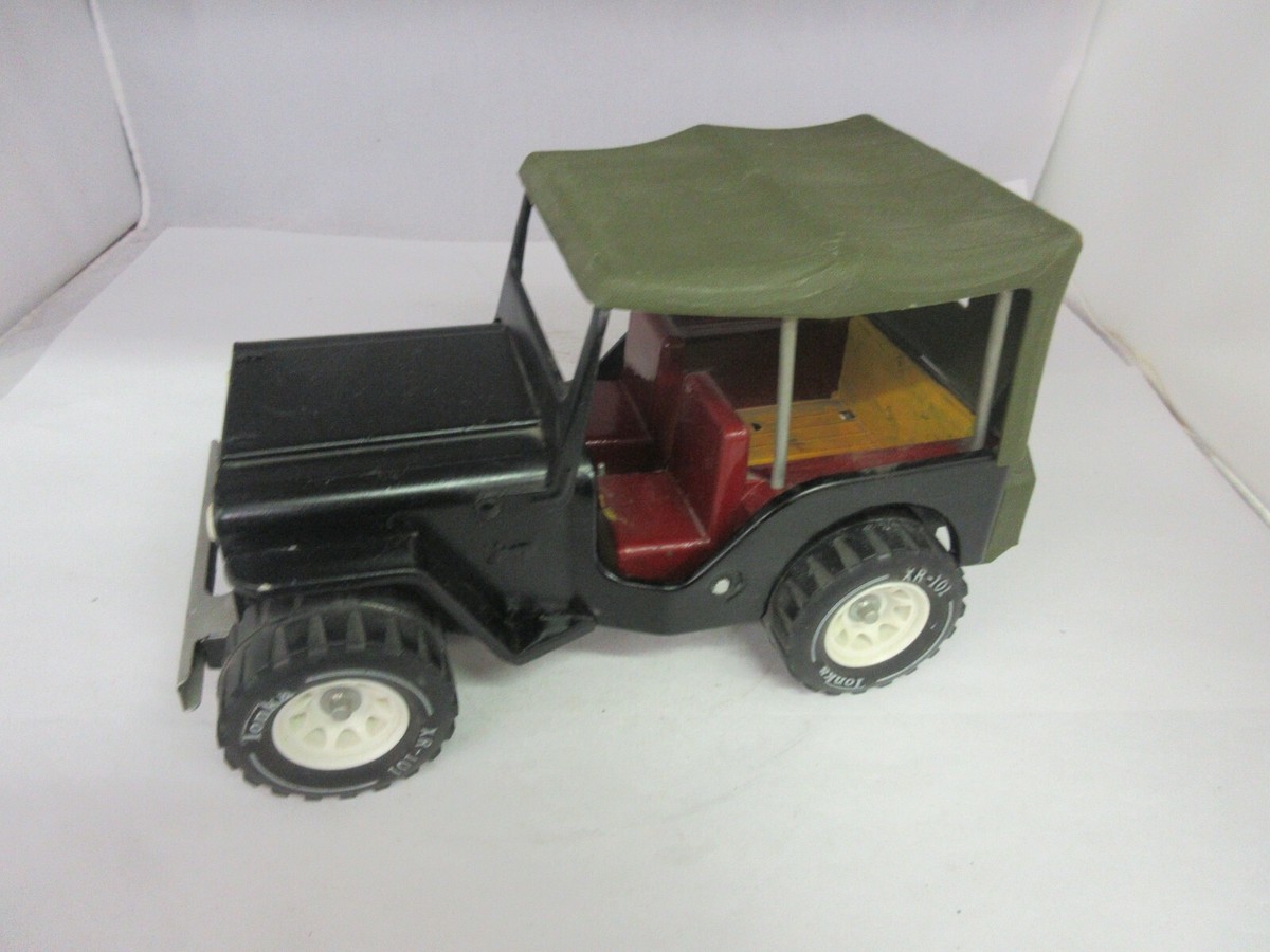 VINTAGE TONKA JEEP PLASTIC TOY M-244 | eBay