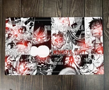 O-P Monkey D Luffy OPCG TCG CCG Mat Trading Card Game Table Pad Duel Playmat