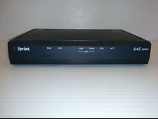 SPRINT SP-645ME-A1 ADSL MODEM, 645 SERIES SP-645R-A1-0504 NO POWER ADAPTER