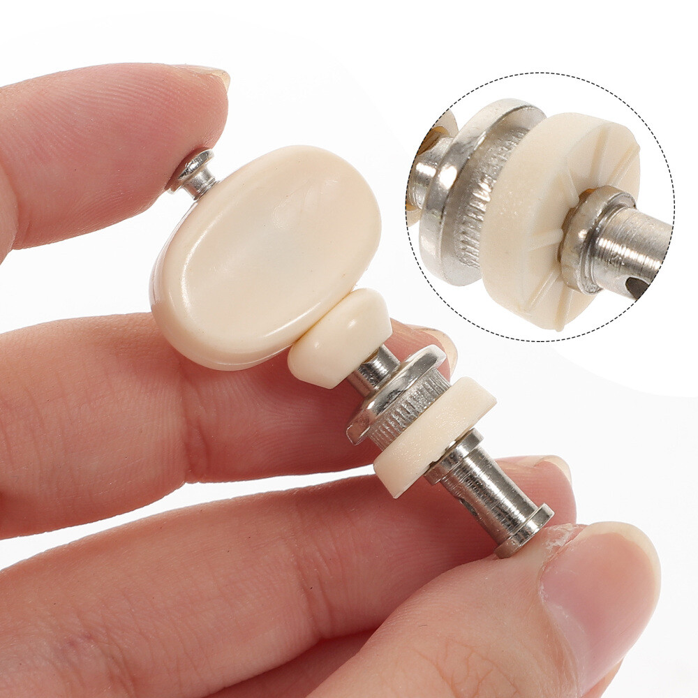 4 Pcs Ukulele Parts Uke String Tuners Accessories Machine