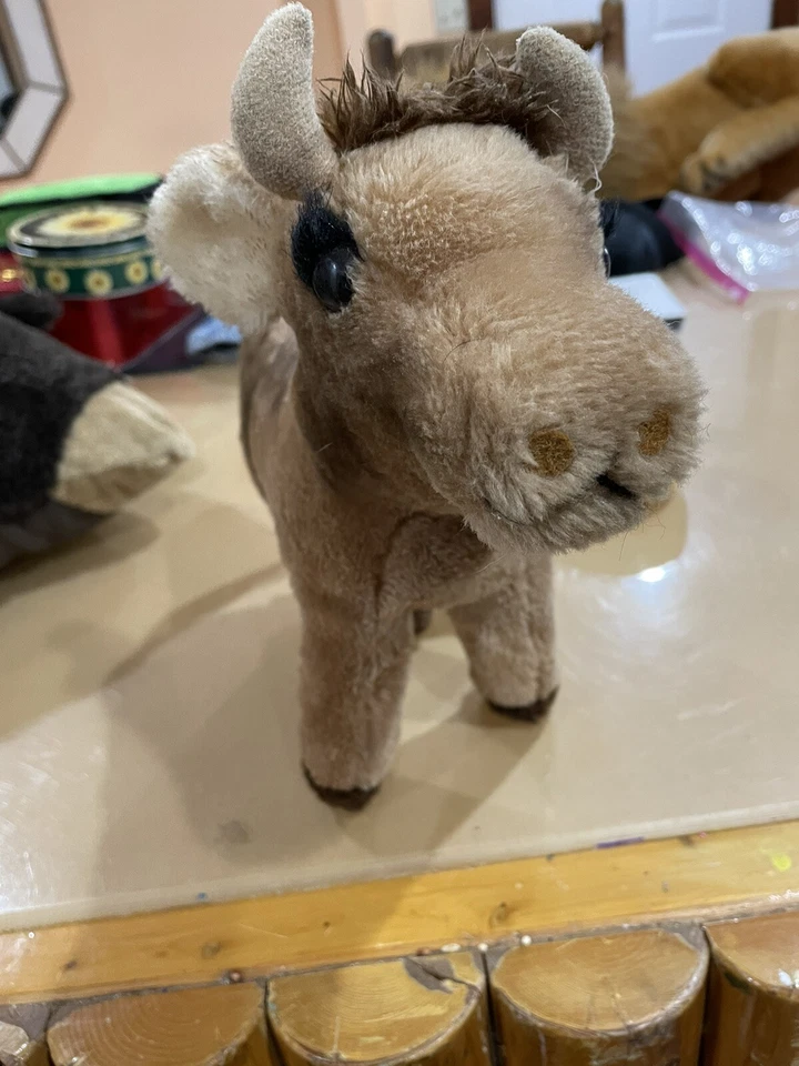 Vintage Plush DAKIN ALFALFA COW 1981 with tag Korea Nature babies - Image 3 of 4