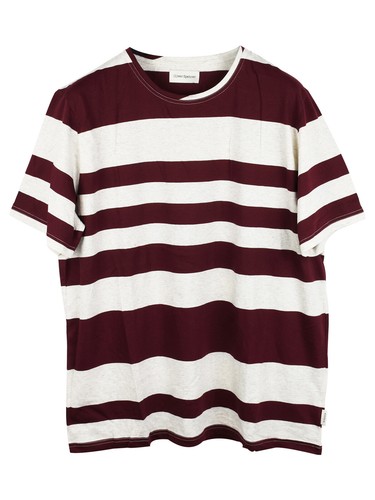 Oliver Spencer Penryn Stripe Red T 