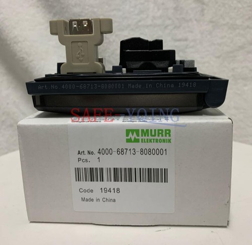 One New MURR ELEKTRONIK 4000-68713-8080001 Socket Front Panel Interface ...